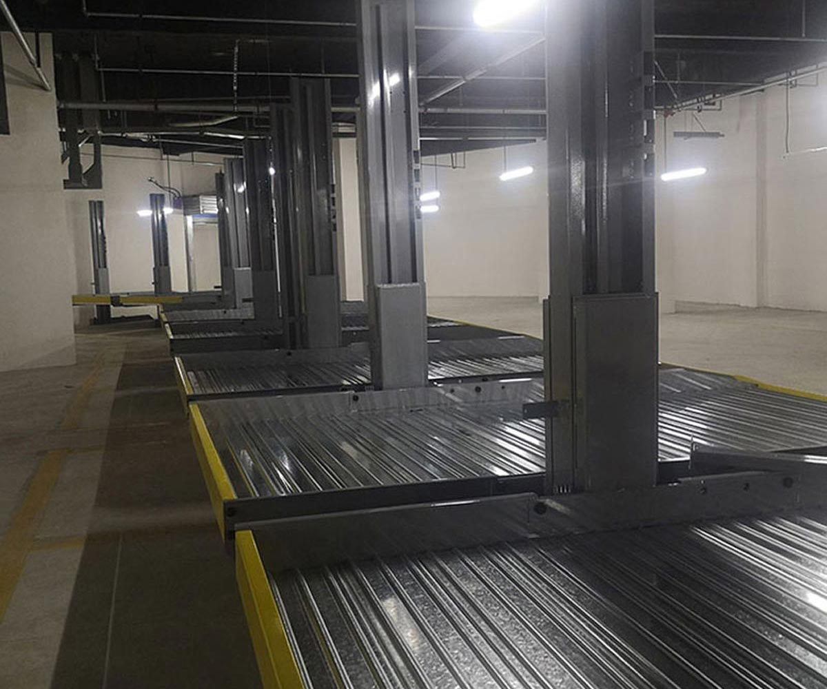 南丹双层PSH型机械停车库过规划