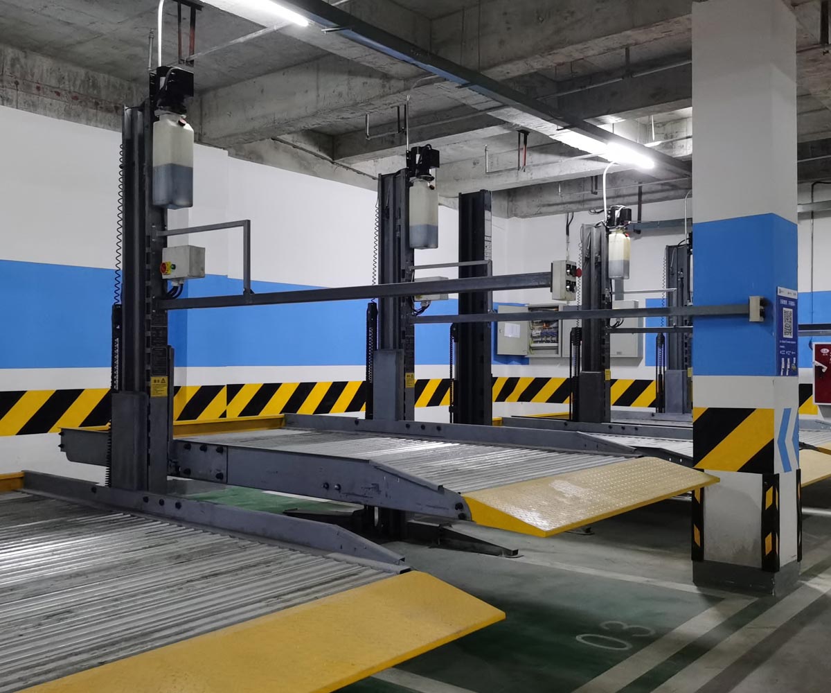 2层简易类机械立体停车设备