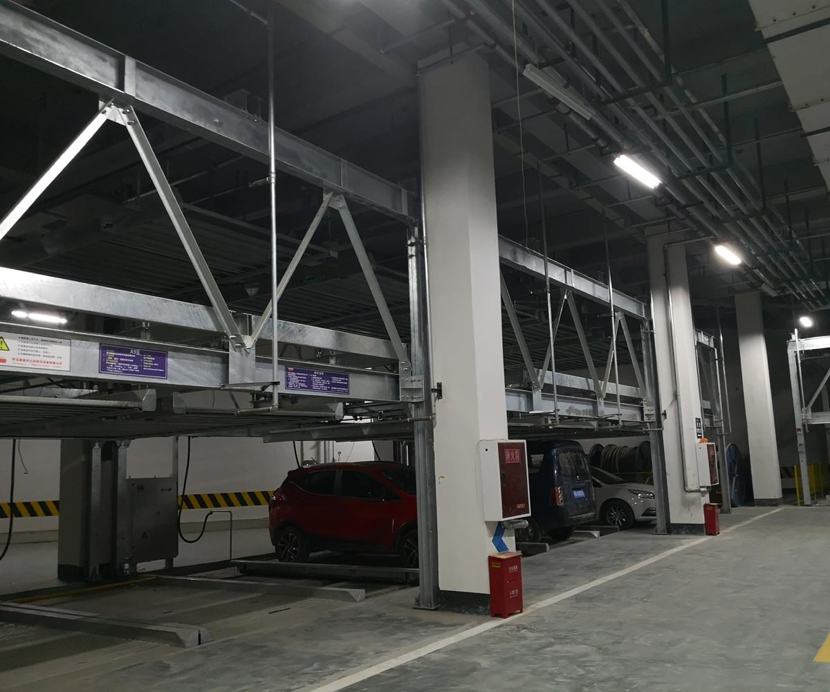 灵台PSH升降平移式机械式停车库