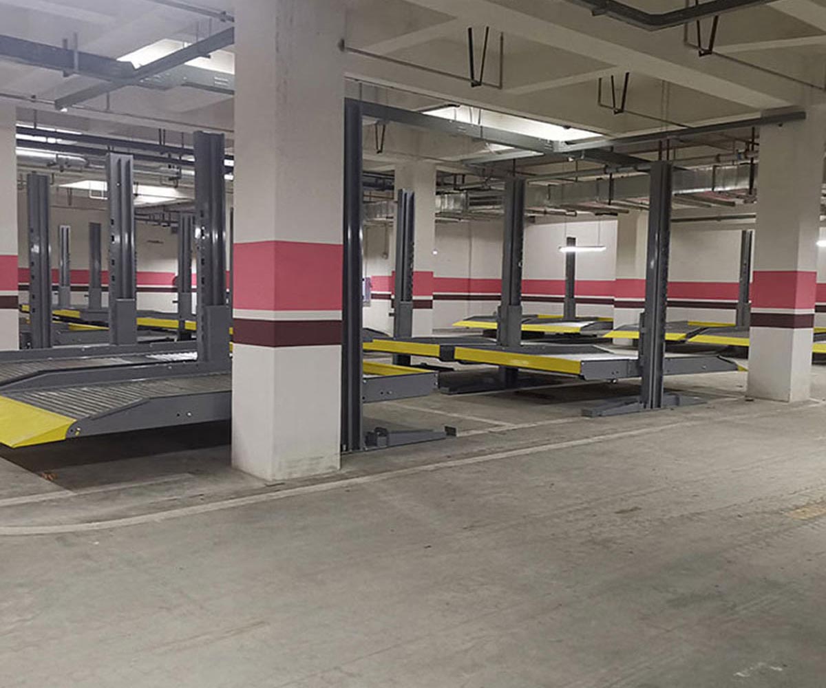 芒市PSH五层升降横移类停车设备（负二正三地坑式）技术参数