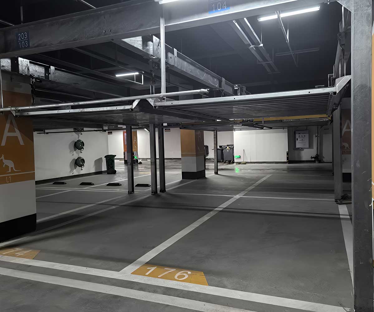 平坝2层立体车库停车设备的规划
