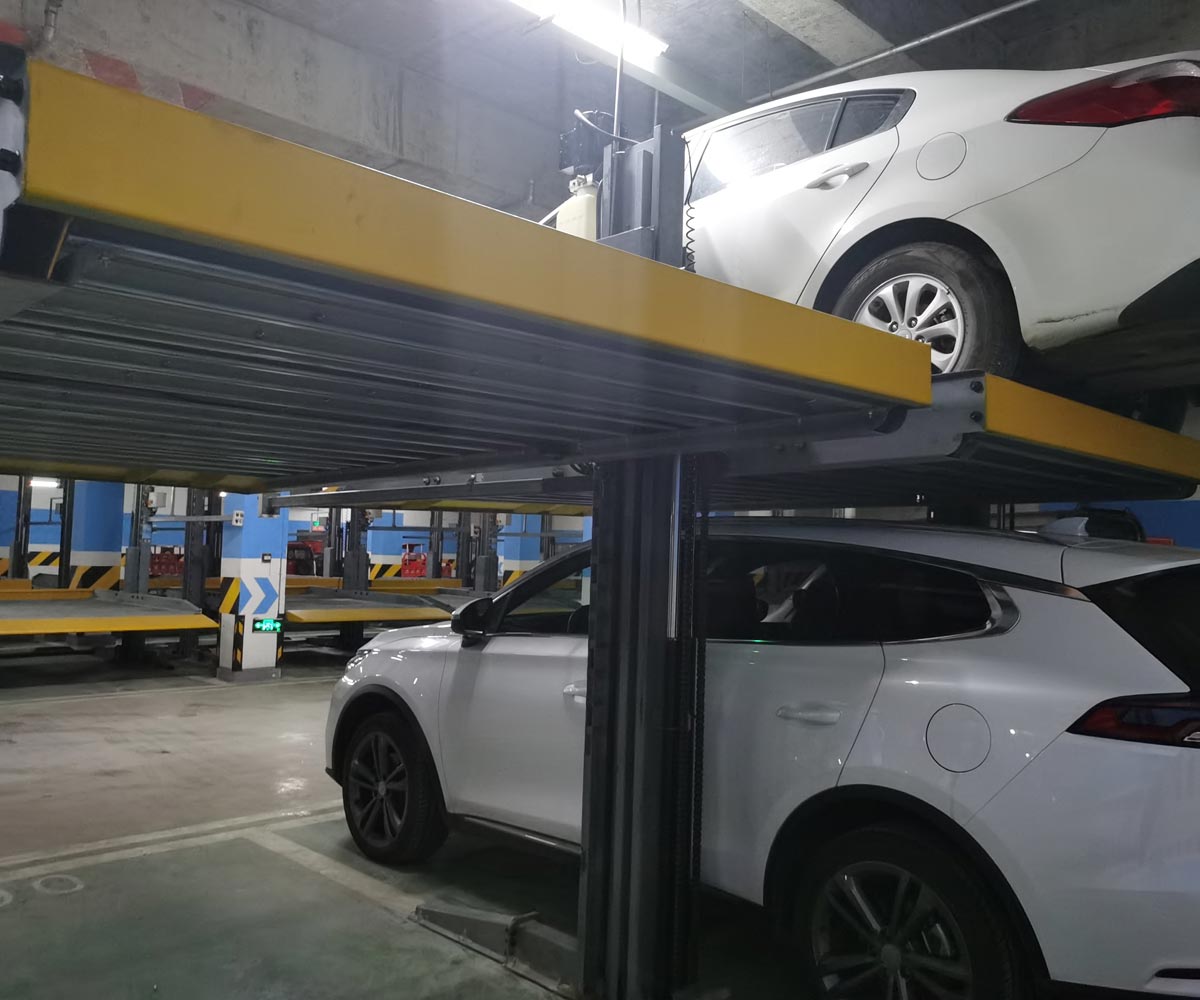 PSH升降横移式机械停车场厂家两柱简易升降式停车设备租赁经营